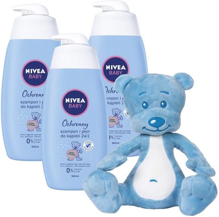 nivea baby szampon i płyn do kąpieli 2w1 500ml