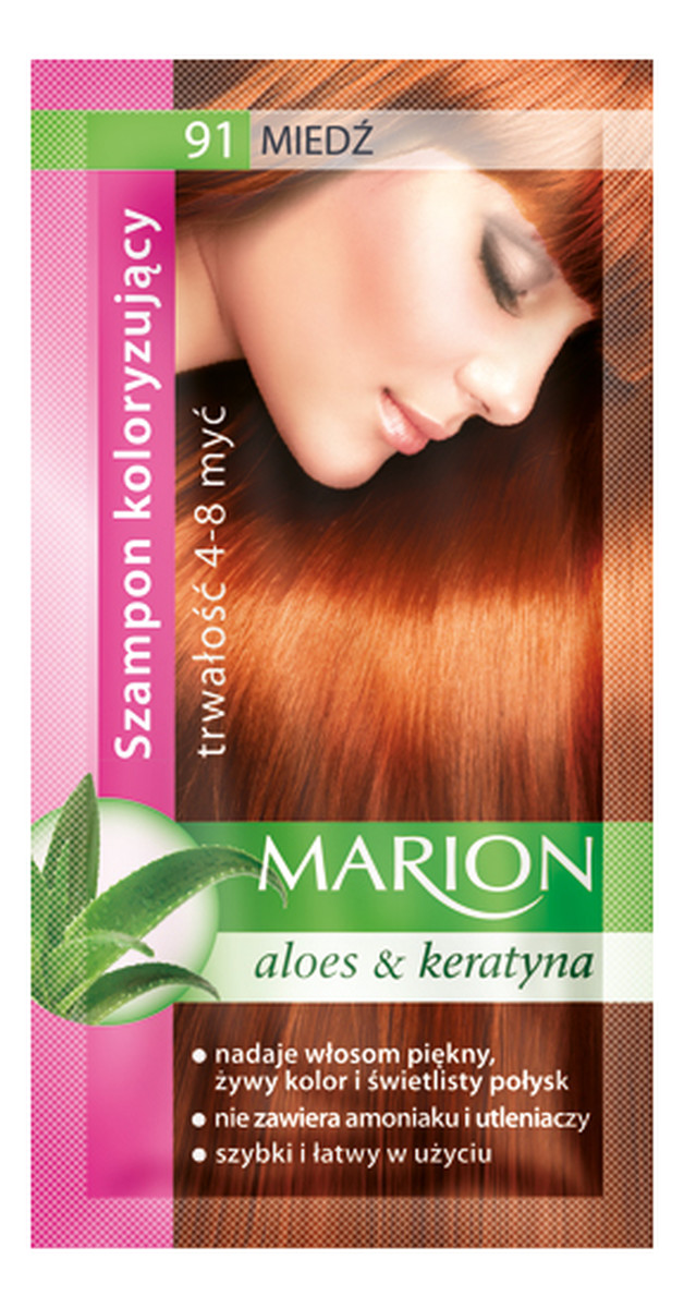 szampon marion do włosów miedzianych