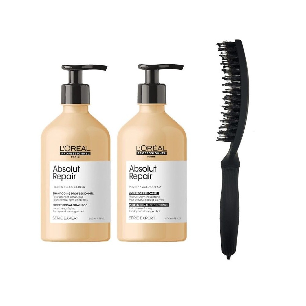 loreal absolut repair szampon 1500 odżywka 750