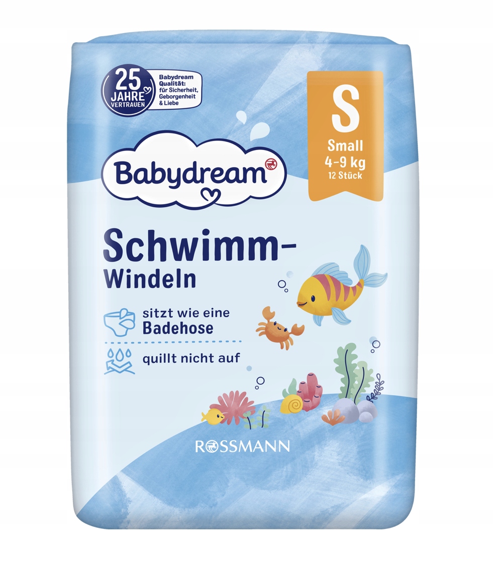 babydream pieluchy large na basen