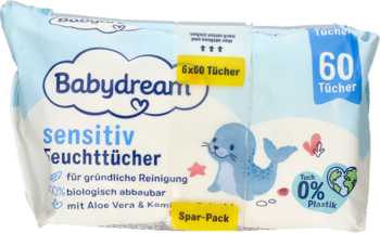 babydream chusteczki nawilżane dla niemowląt