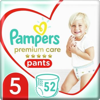 pampers premium care pants 5 cena