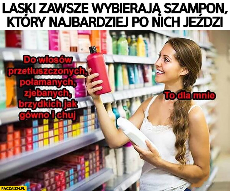 szampon do wlosow brzydkich