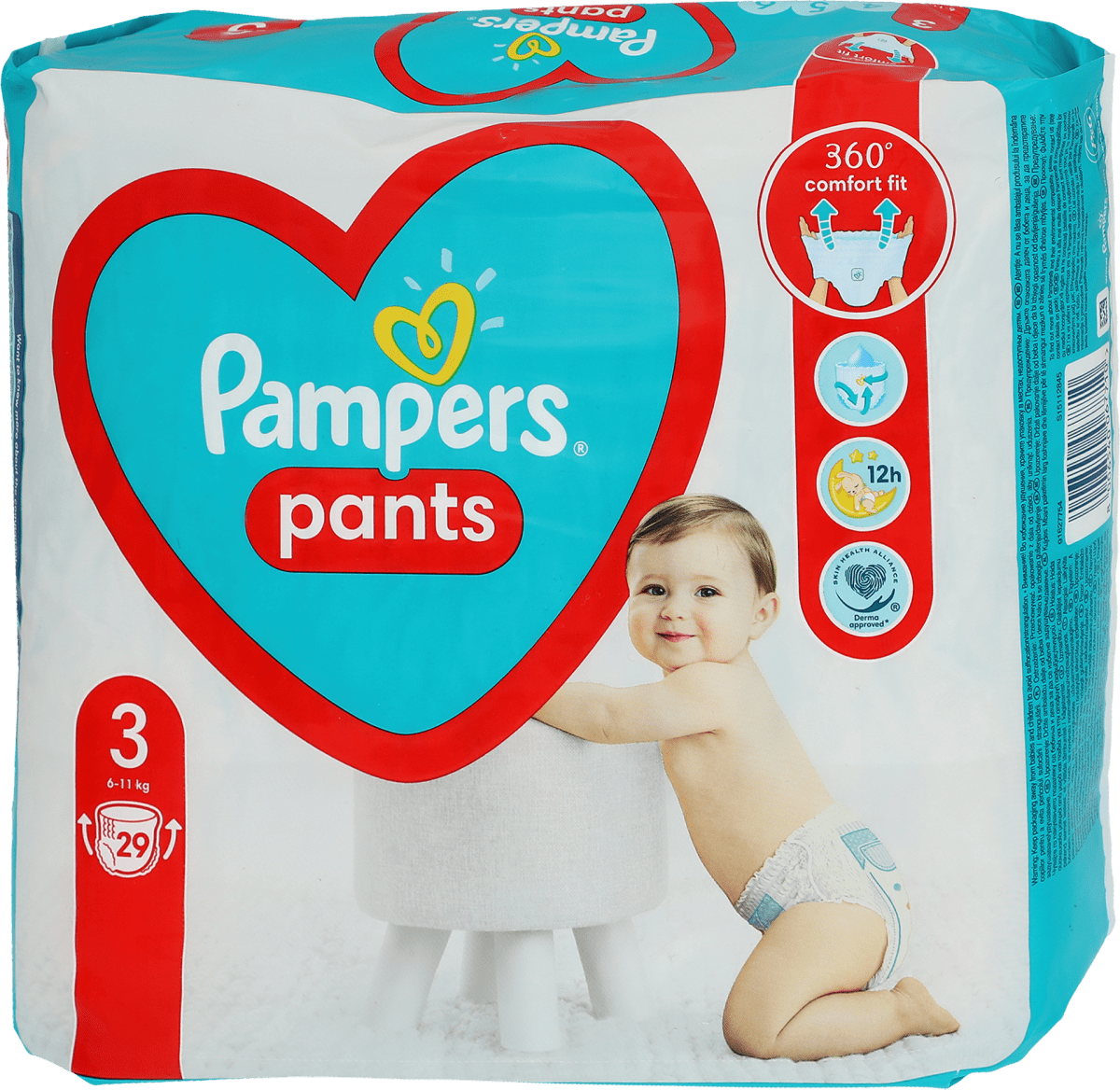 pampers pieluchomajtki 3