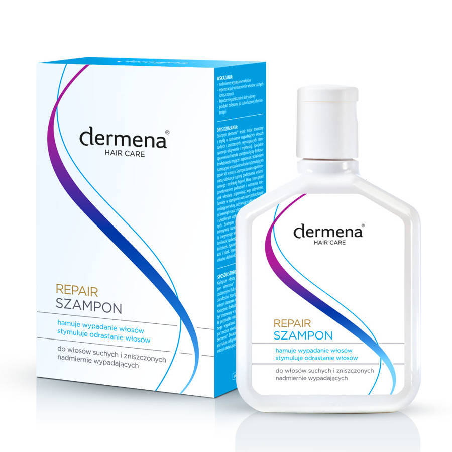 zestaw dermena repair szampon do włosów 200 ml dermena