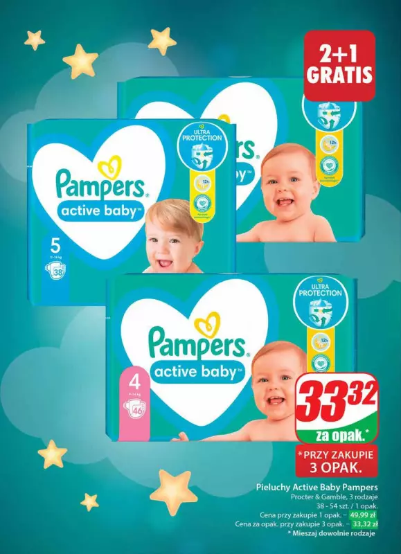 promocja pampers dzisaj