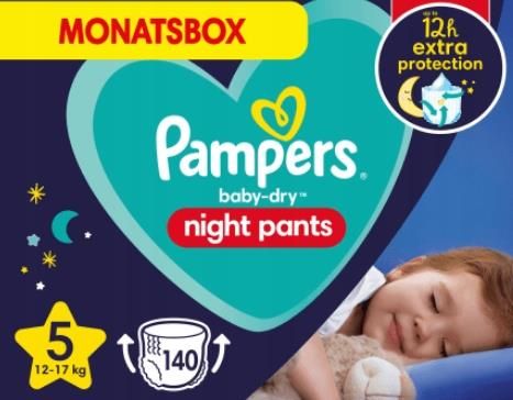 pieluchomajtki pampers na noc