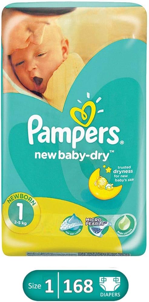 pampers new baby dry 1 43 cena