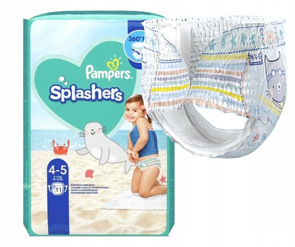 pampers pieluszki do pływania