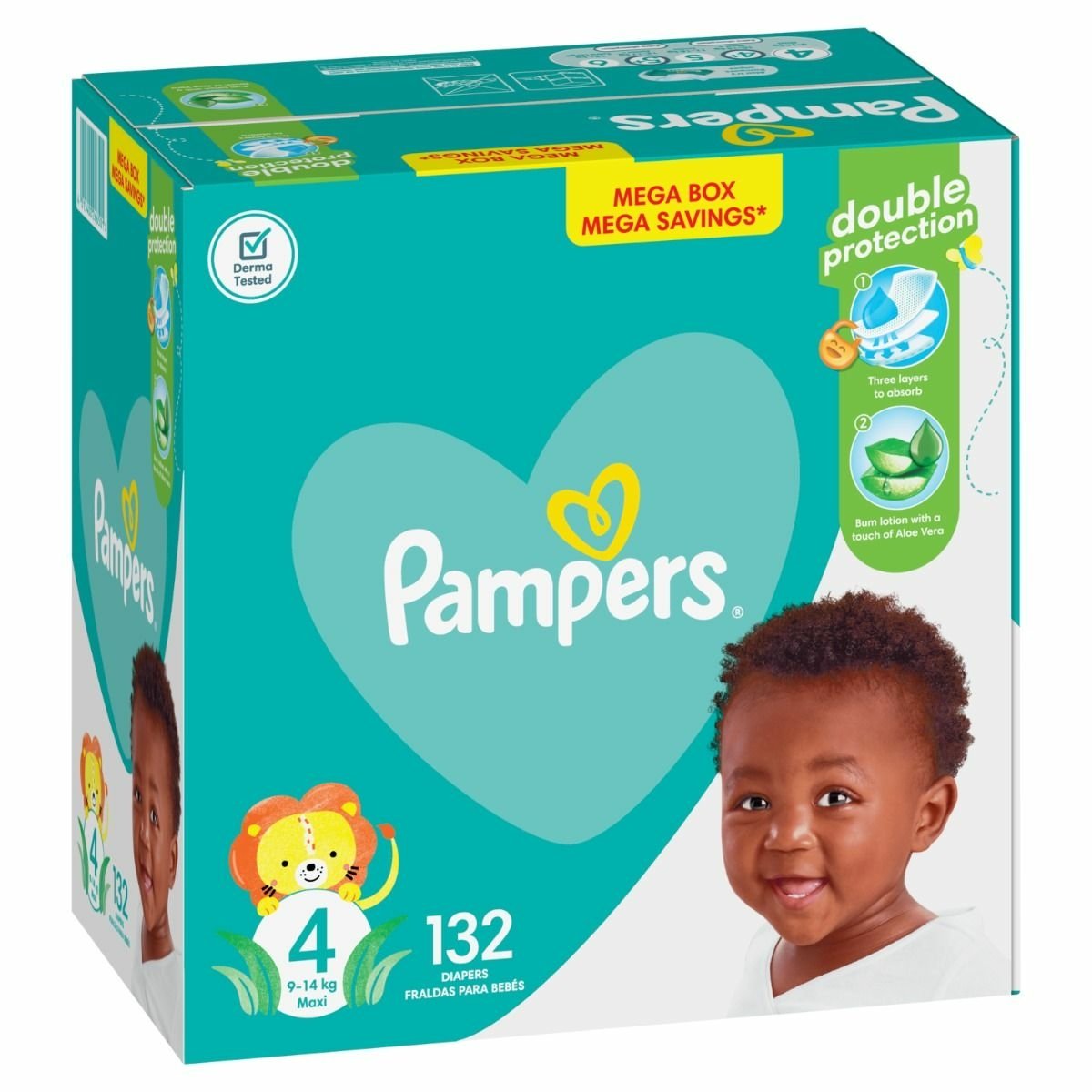 mega box pampers 4