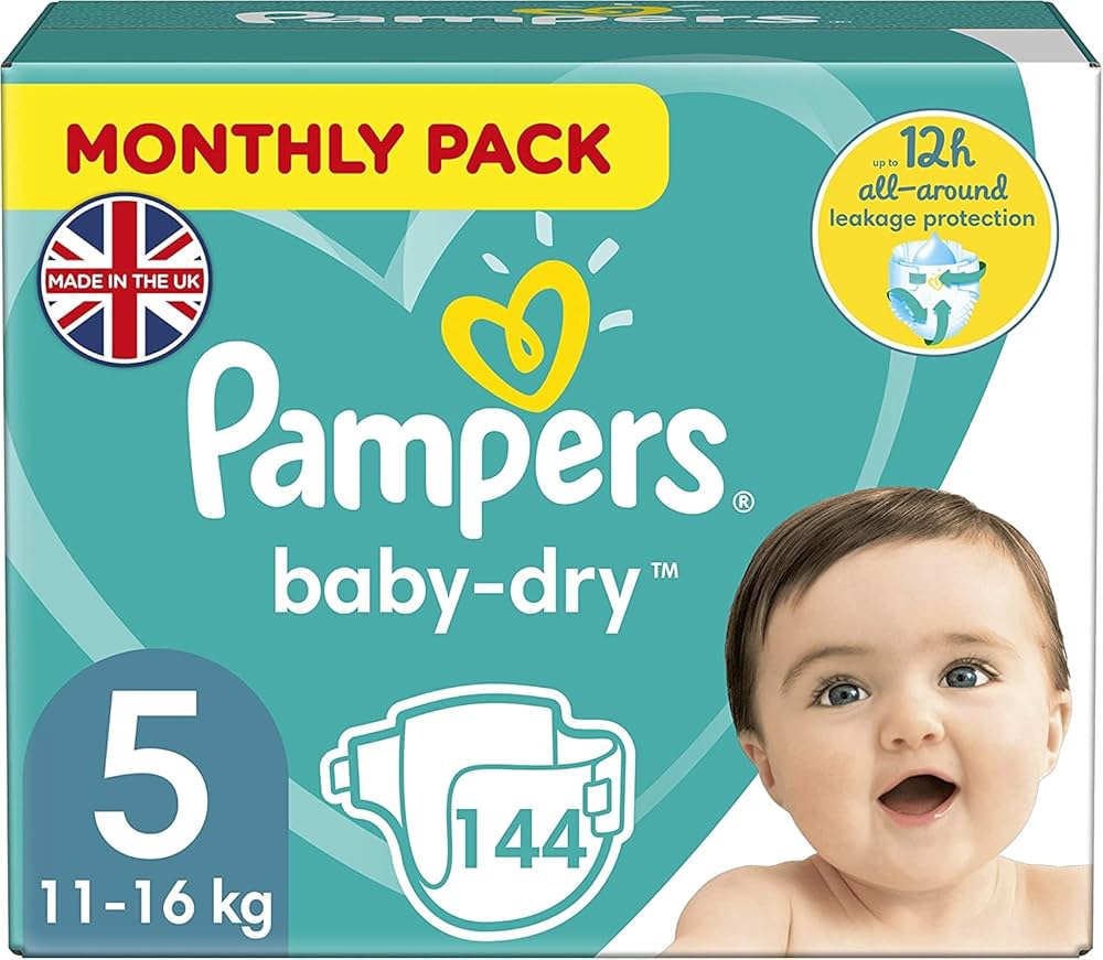 pampers new baby dry 144 cena