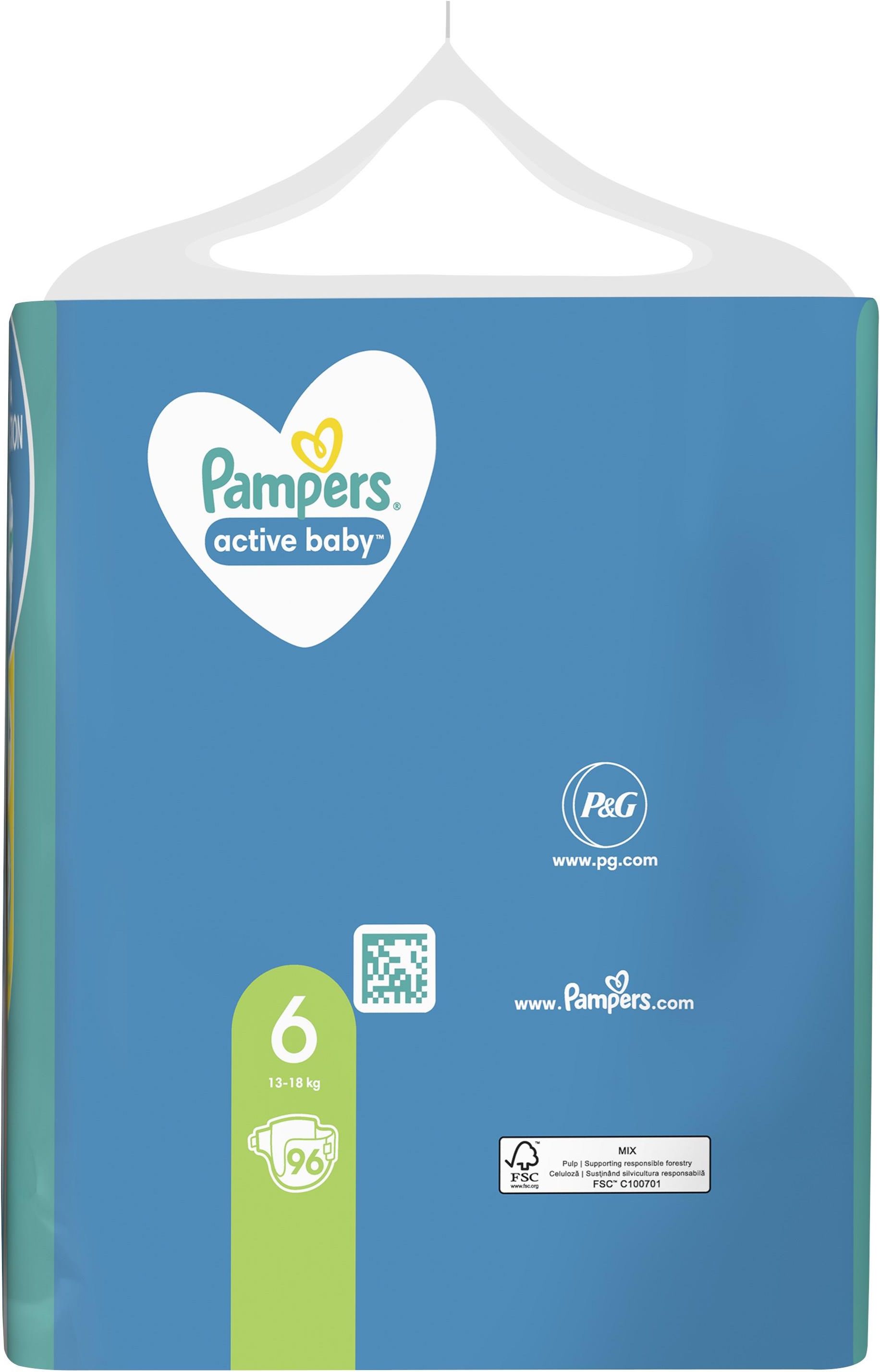 ceneo pampers 6 96