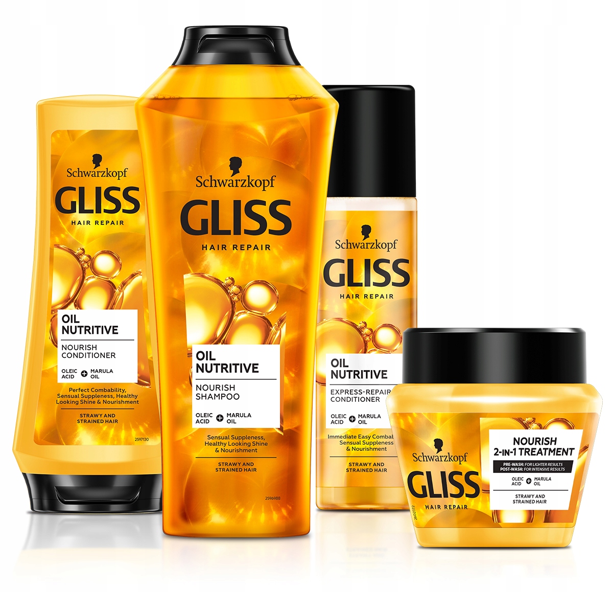 gliss kur oil nutritive szampon do włosów