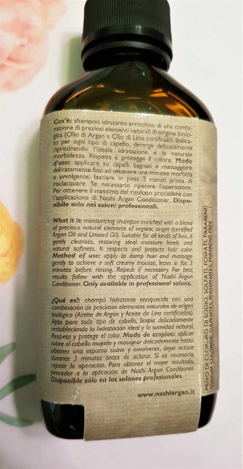 nashi argan szampon skład