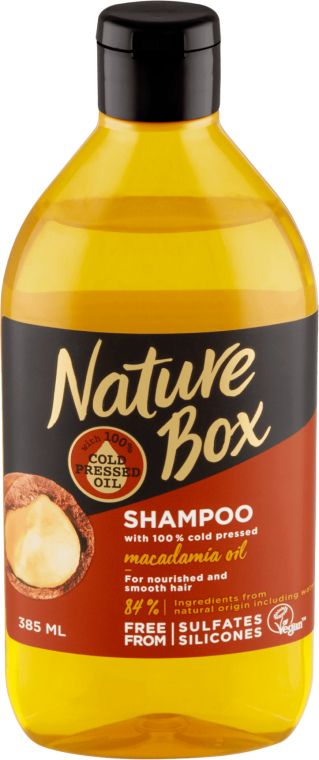 nature box szampon macadamia