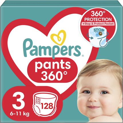 pampers pants pieluchomajtki 3 6-11kg 4x28szt