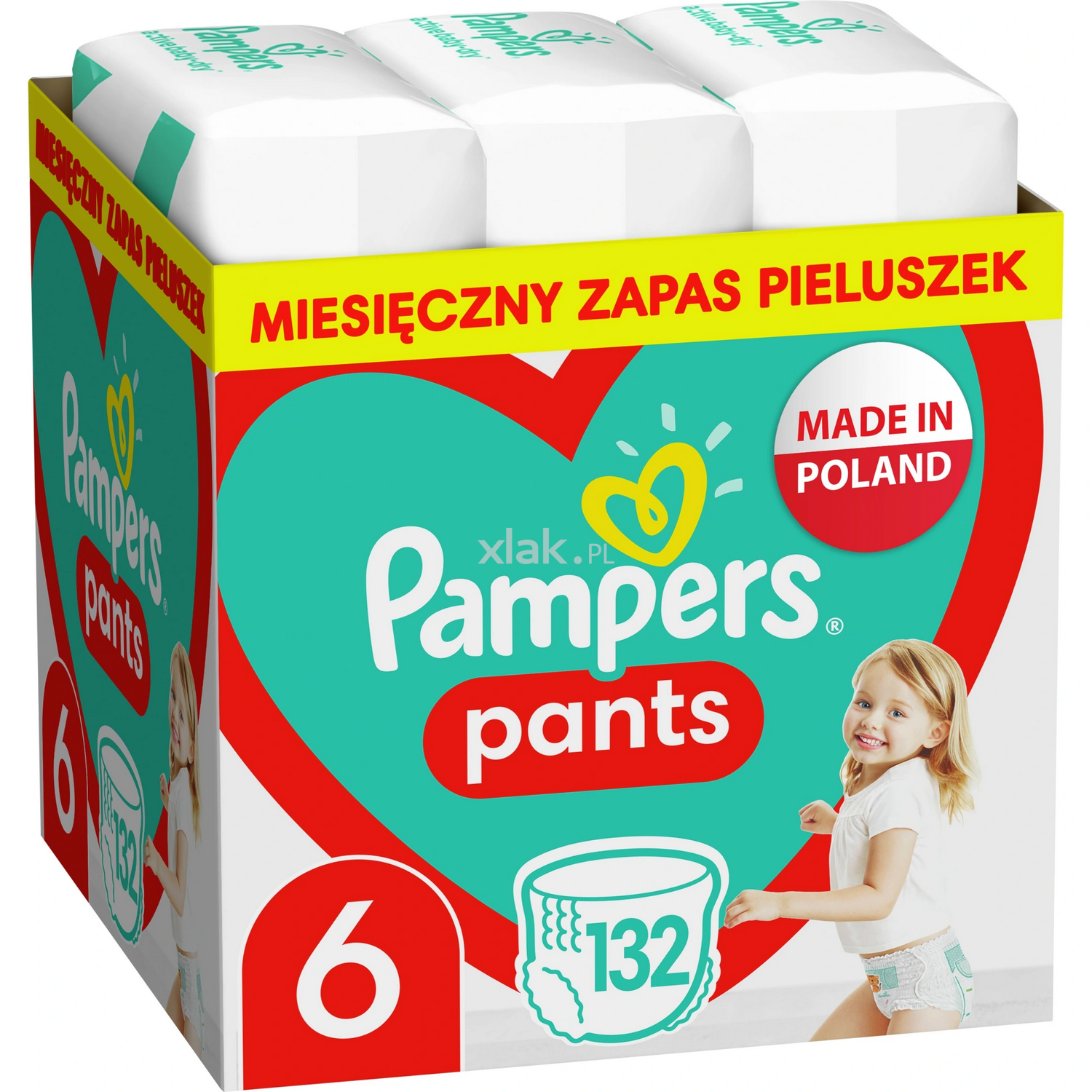 pieluchomajtki pampers xl