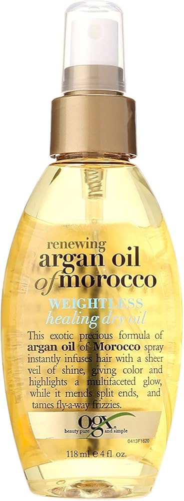 organix moroccan argan oil olejek do włosów argan