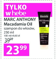 marc anthony szampon macadamia opinie