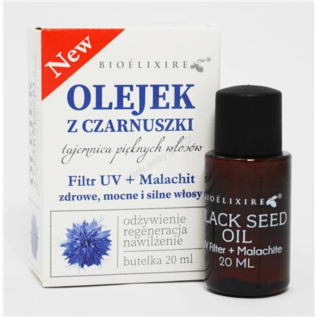 olejek z czarnuszki do włosów bioelixire 5.99