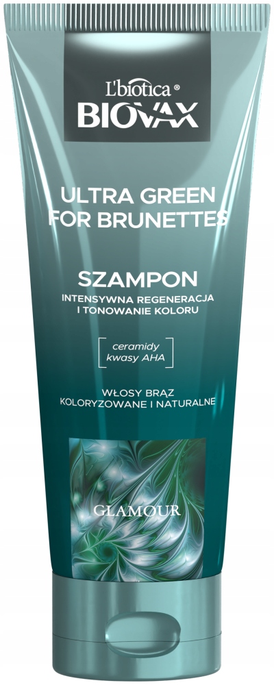 lbiotica biovax szampon regenerujący włosy ciemne