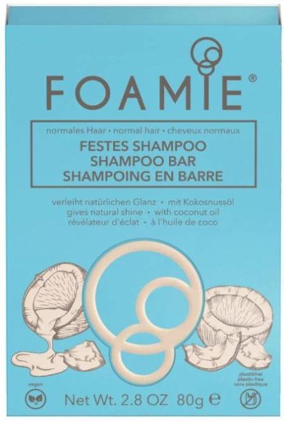 foamie szampon w kostce fioletowy