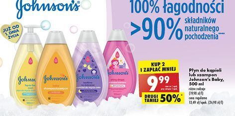 żel lub szampon johnsons baby biedronka