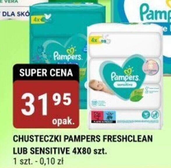 biedronka pampers 144szt