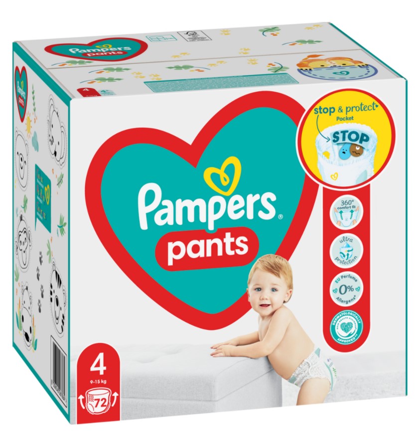 pampers na chora noge