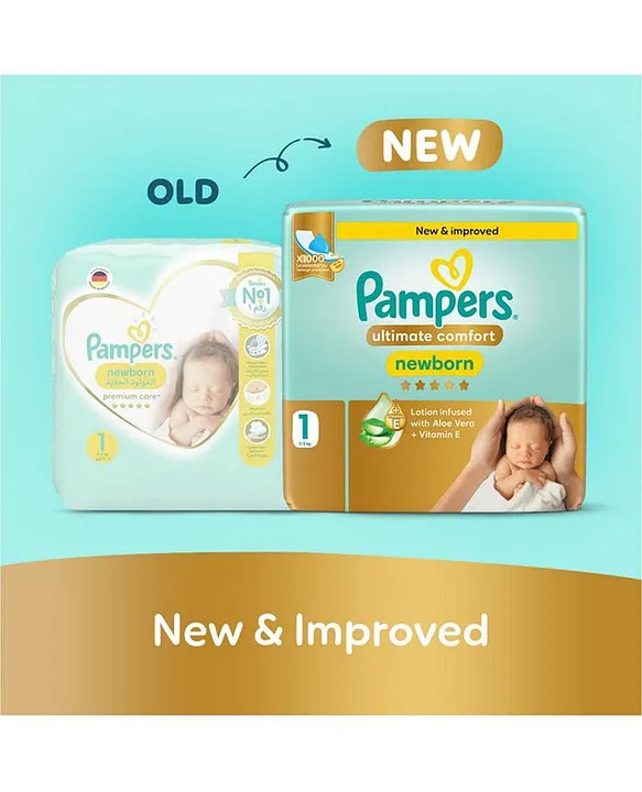 pampers 1 premium care box