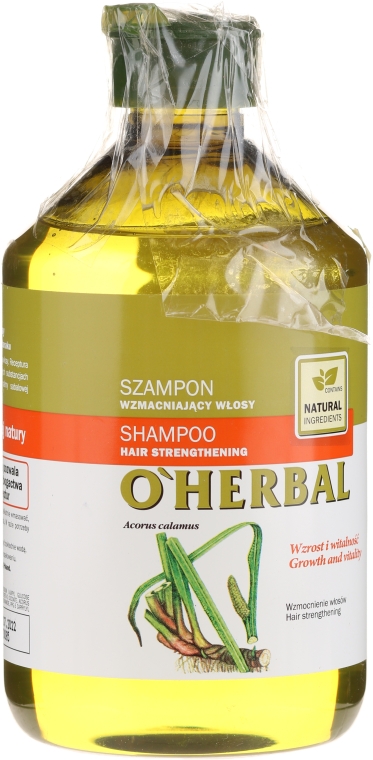 o herbal szampon korzeń tataraku