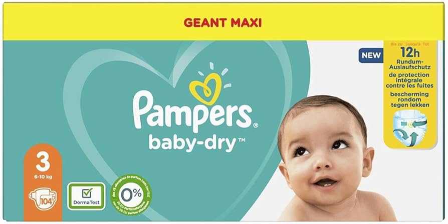 pampers active baby dry 3 120szt