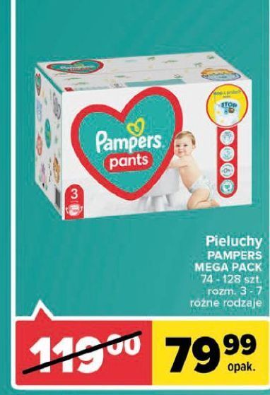 pampers pants promocja carrefour