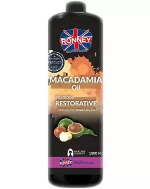 macadamia oil szampon do włosów olej