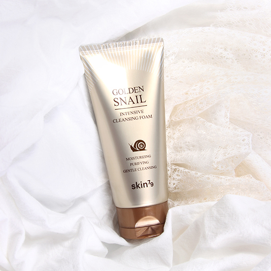 skin79 oczyszczając pianka do twarzy golden snail intensive cleansing foam