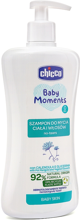 szampon do mycia ciała i włosów chicco nursery srokao