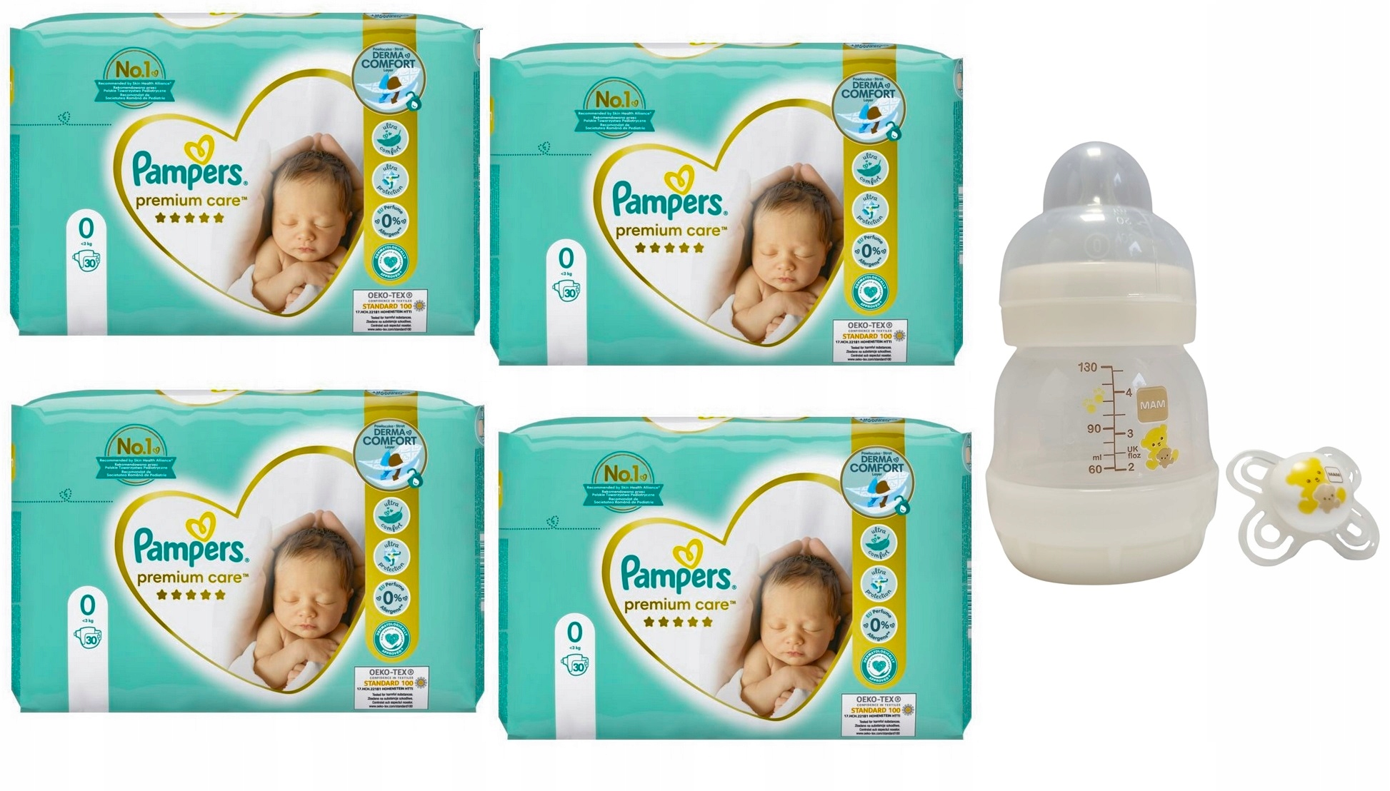 pampers pieluchy premium care 0