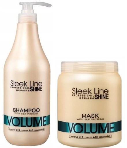 sleek line szampon i maska cena