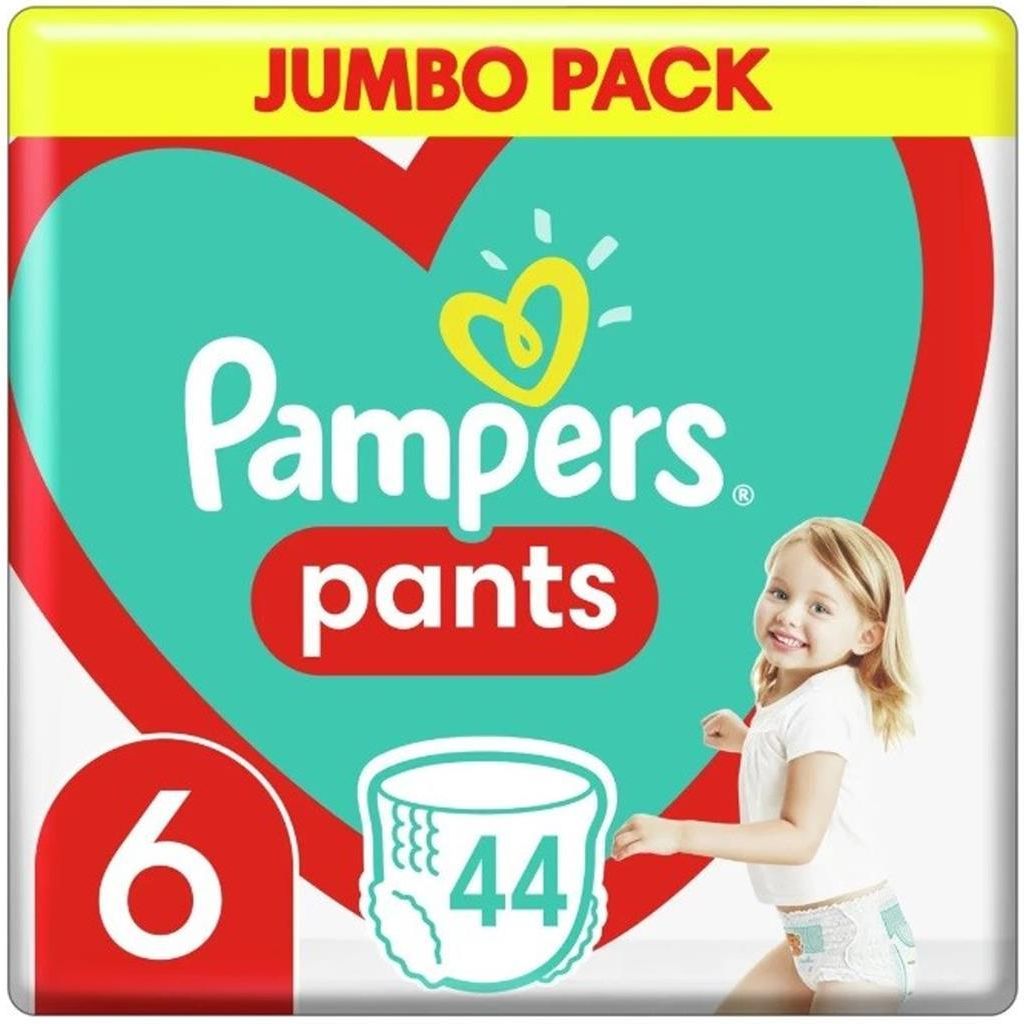 pampers pants 6 44 szt auchan