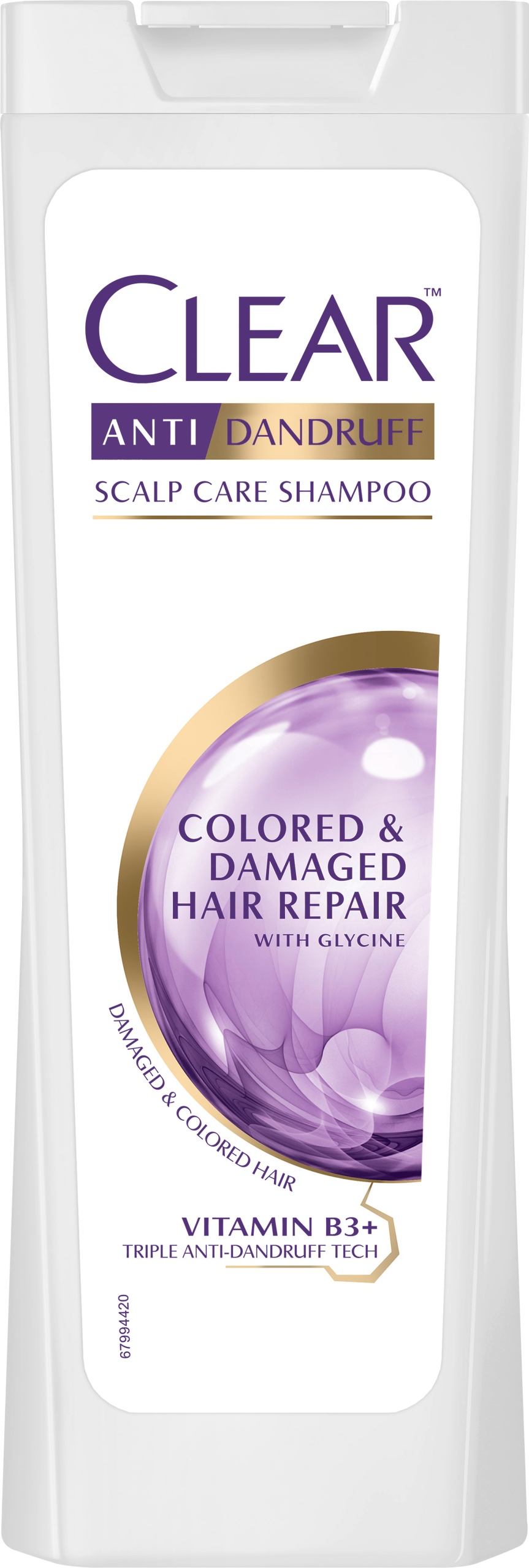 clear clear damaged & coloured hair szampon przeciwłupieżowy 400 ml