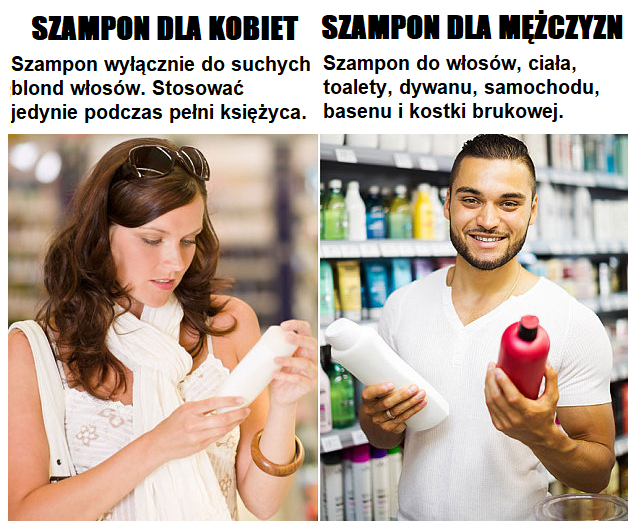 mem szampon dla mężczyzn kobiet