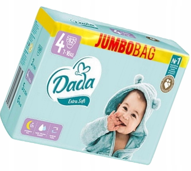 pieluchy dada extra soft maxi 54szt