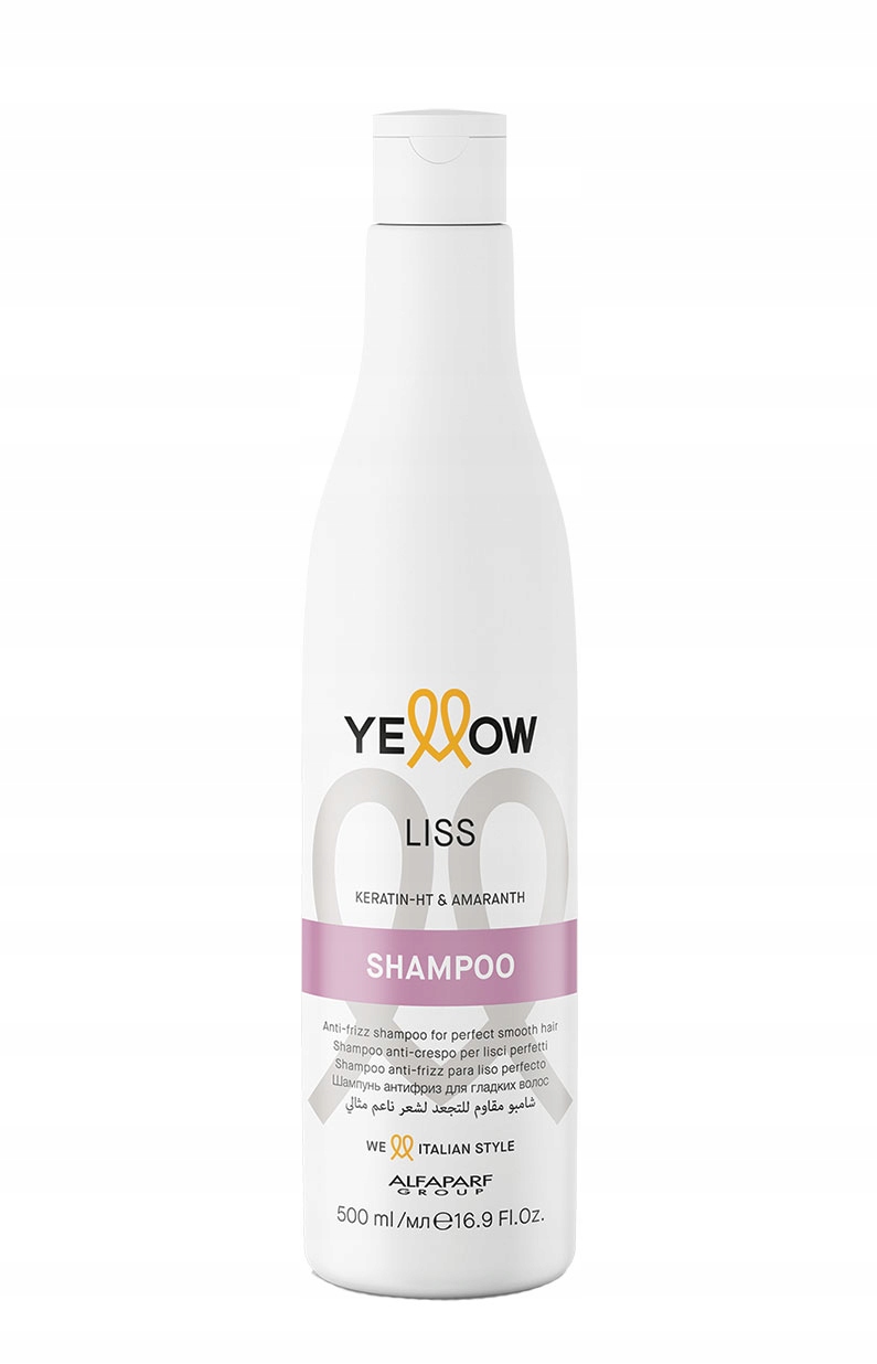 yellow liss szampon do włosów prostowanych 500 ml