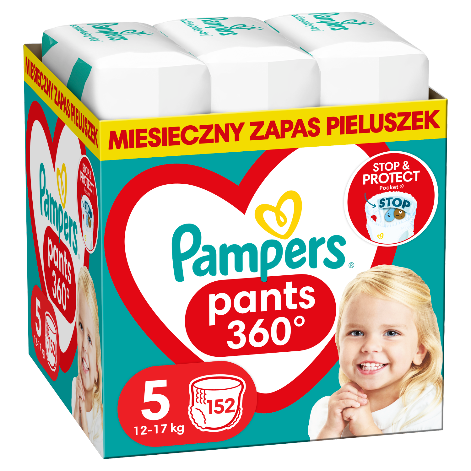 pieluchomajtki pampers junior