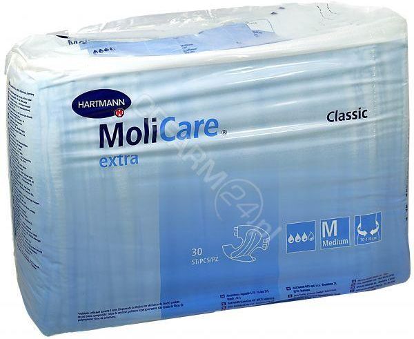 pieluchomajtki molicare classic super medium 30 szt