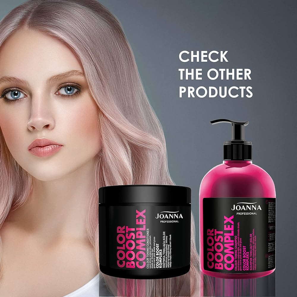 joanna szampon różowy color boost complex