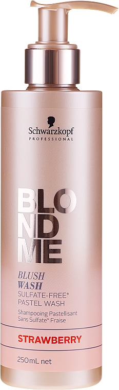 schwarzkopf blondme strawberry szampon