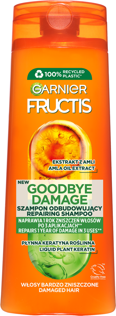 garnier fructis goodbye szampon strength shine zielony cena