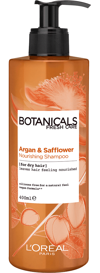 botanicals argan and safflower szampon