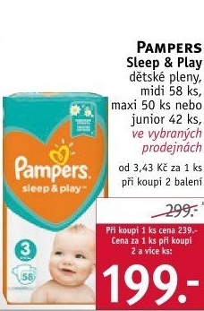 pampers play and sleep cena rossmann